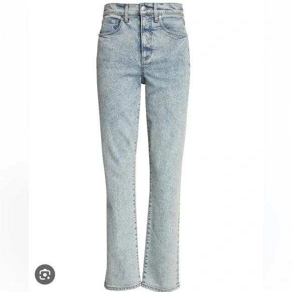 Veronica Beard- Ryleigh High Rise Slim Straight Jeans - Picture 2 of 11